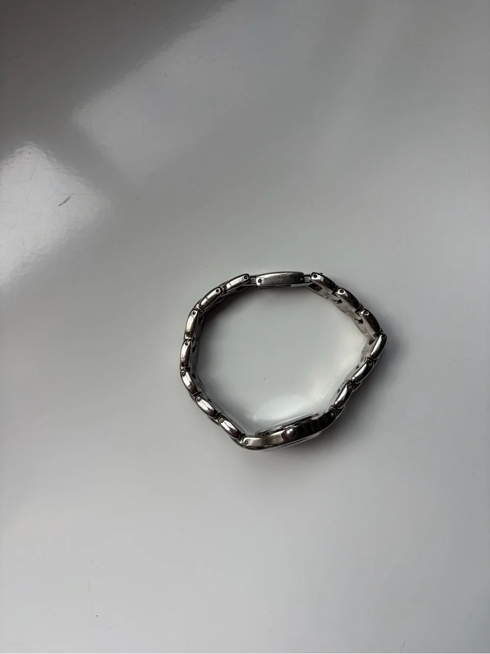 Y2K Women’s Silver Tone Fossil Watch/ New Battery/ Working